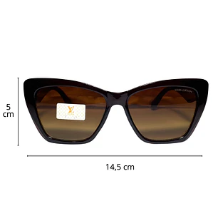 Lentes de Sol Premium AAA LV Café Mujer 