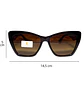 Lentes de Sol Premium AAA LV Café Mujer  - Miniatura 2