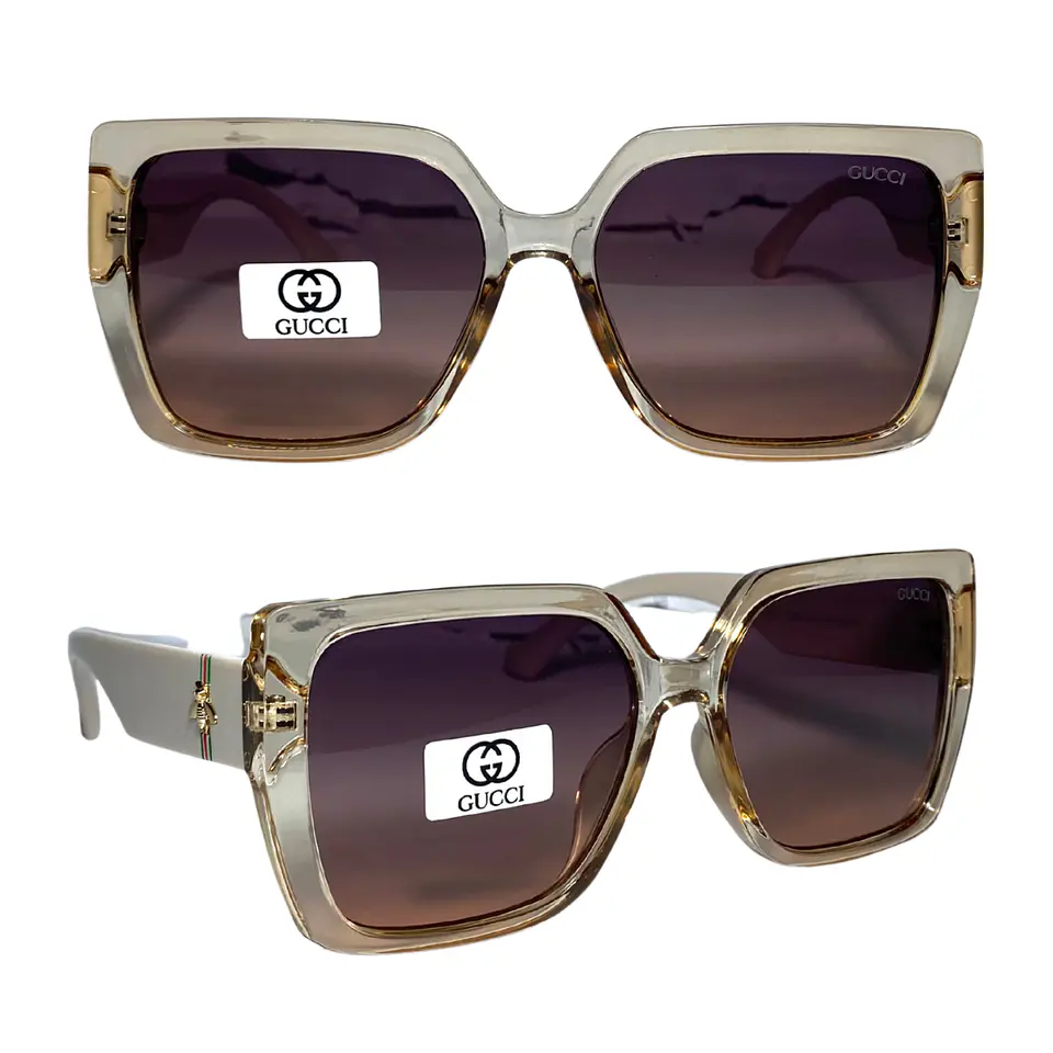 Lentes de Sol Premium AAA Crema Mujer  6