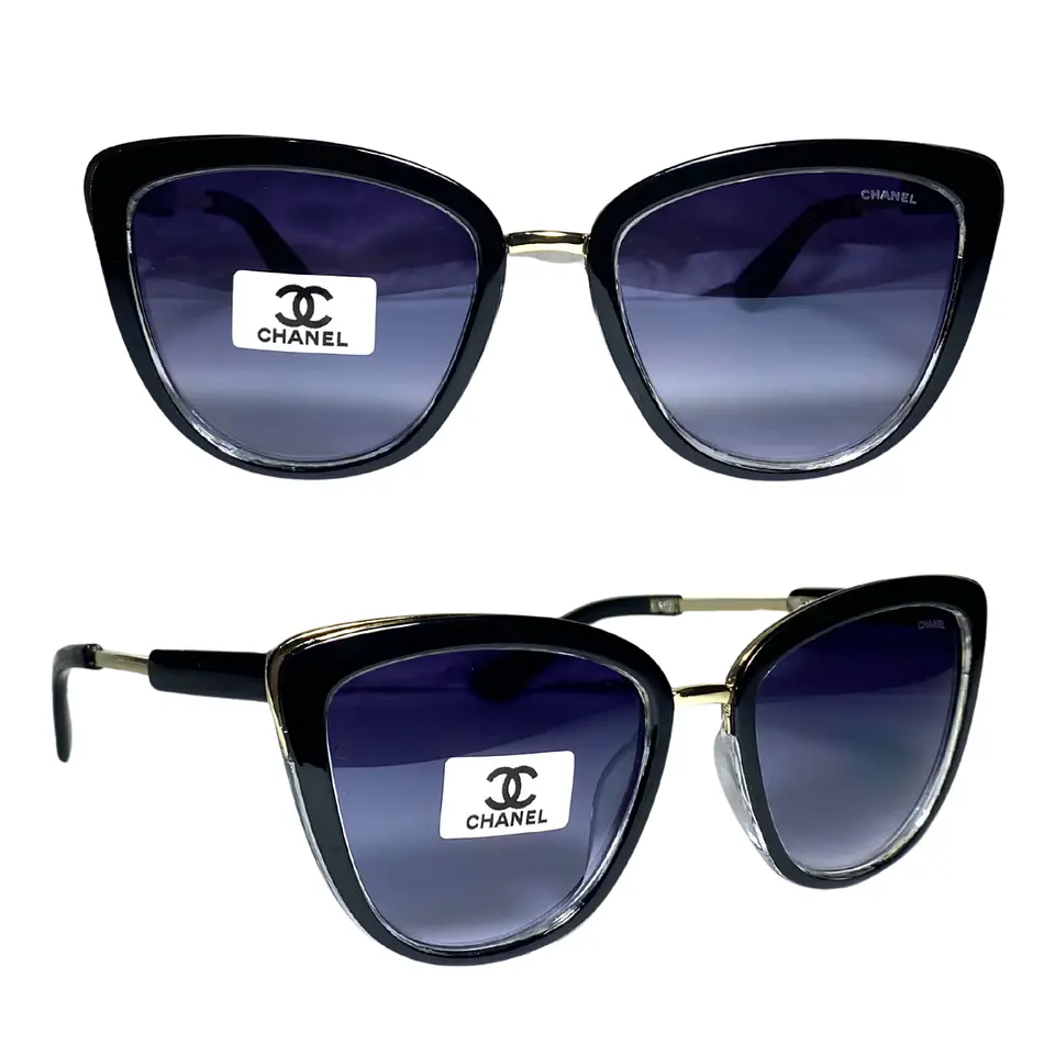 Lentes de Sol Premium AAA Negro Mujer  6