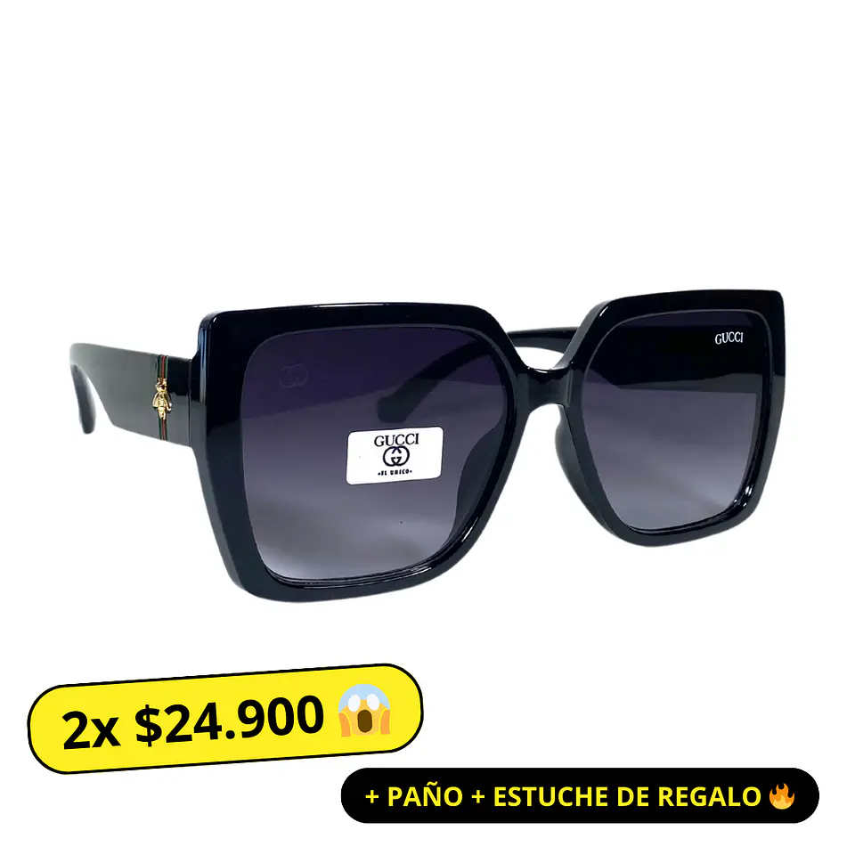 Lentes de Sol Premium AAA Negro Mujer  1