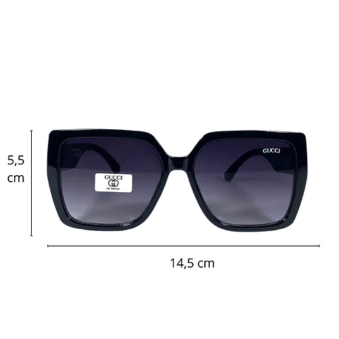 Lentes de Sol Premium AAA Negro Mujer  2