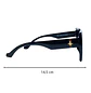 Lentes de Sol Premium AAA Negro Mujer  - Miniatura 3