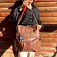 Mochila y Cartera Impermeable Café Oscuro (Capacidad Pc 14
