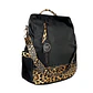 Mochila y Cartera Antirrobo Animal Print Negra  - Miniatura 5