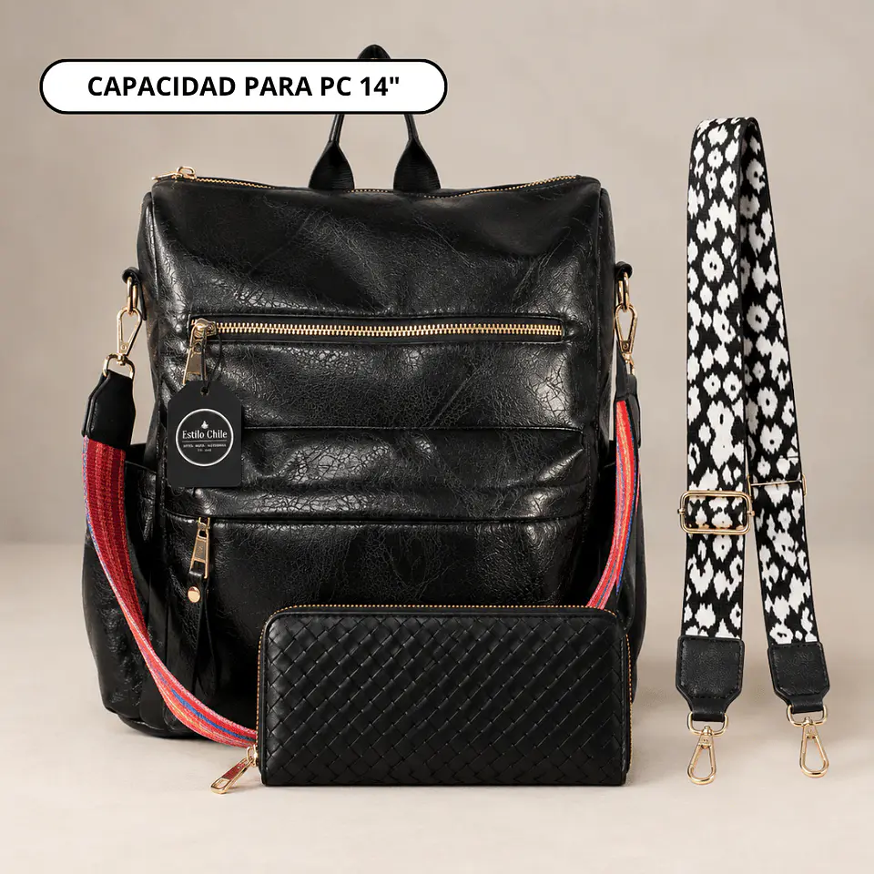 Pack: Mochila y Cartera (Pc 14