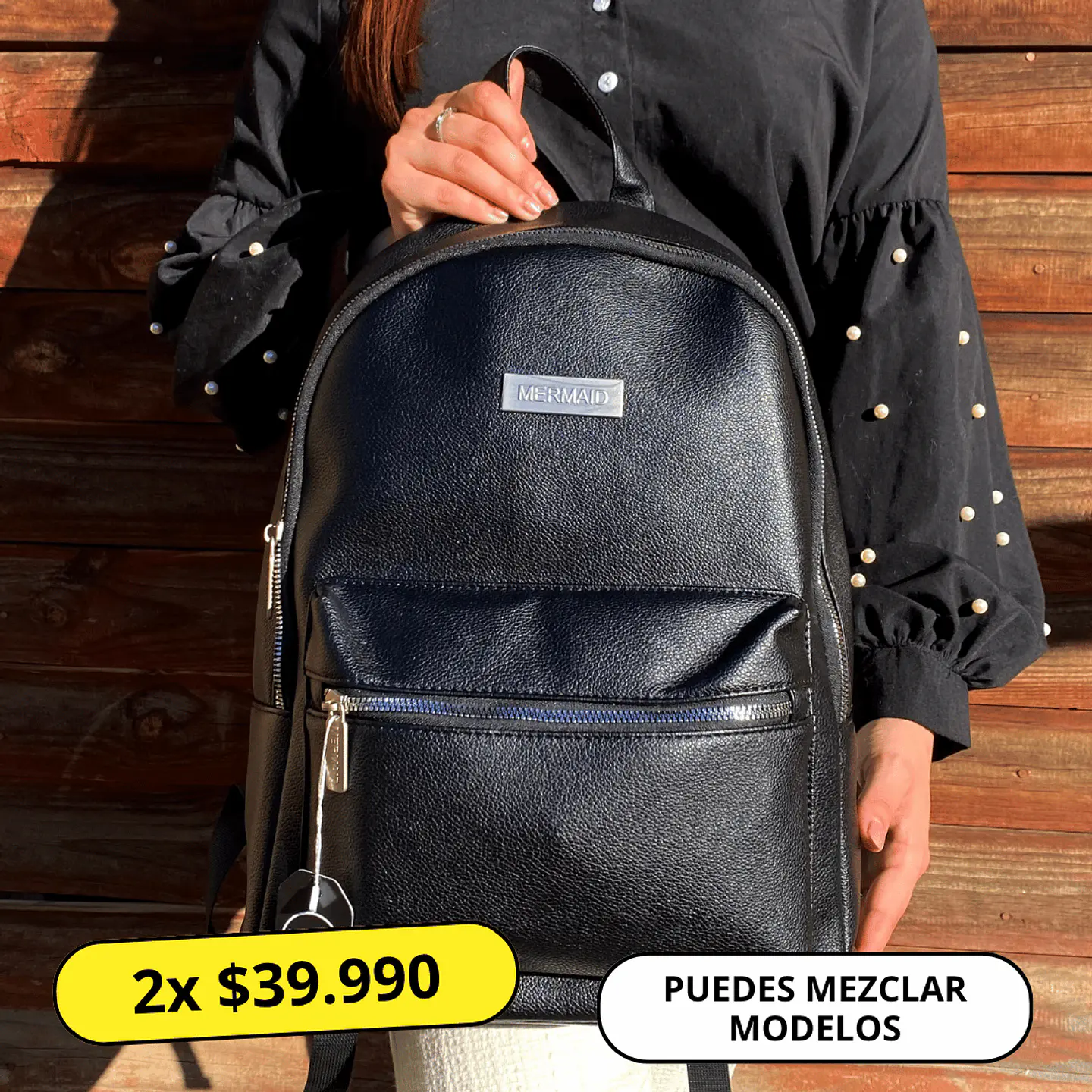 Mochila Impermeable (Con Capacidad Pc 15