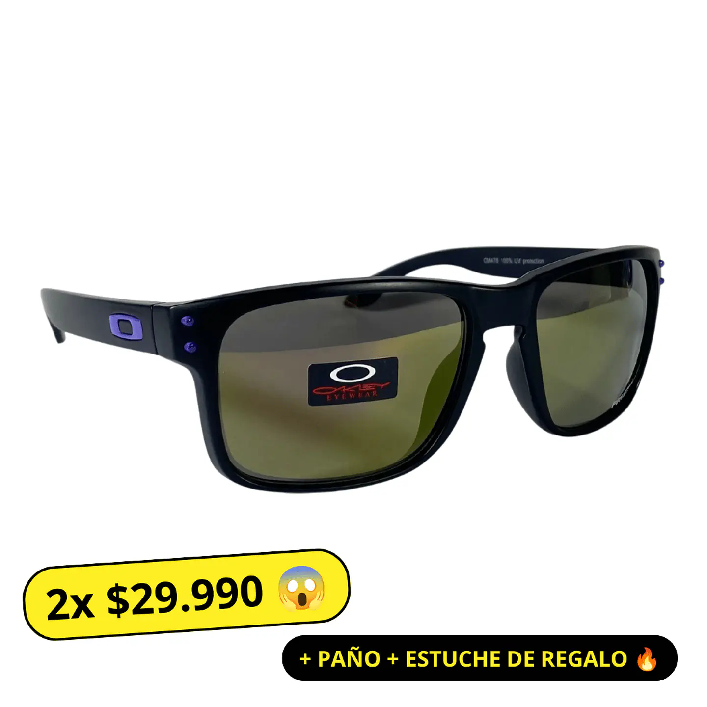 Lentes de Sol Oakley AAA Espejado amarillo-morado 1