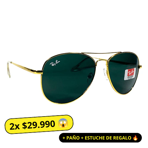 Lentes de Sol R&B AAA Aviador Hombre