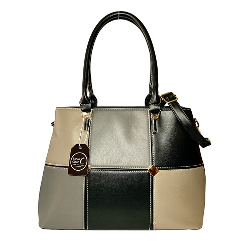 Cartera Negra Eco Cuero Mujer