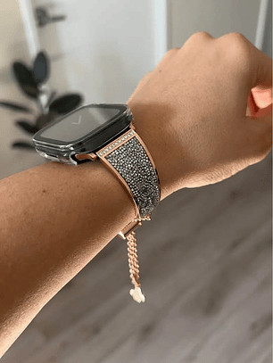 Correa Joya Shimmer de Lujo con Cierre Ajustable para Apple Watch