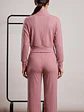 Conjunto de dos piezas para viajar , teletrabajo, hacer compras muy versatil  – Rosa Palo - Miniatura 4