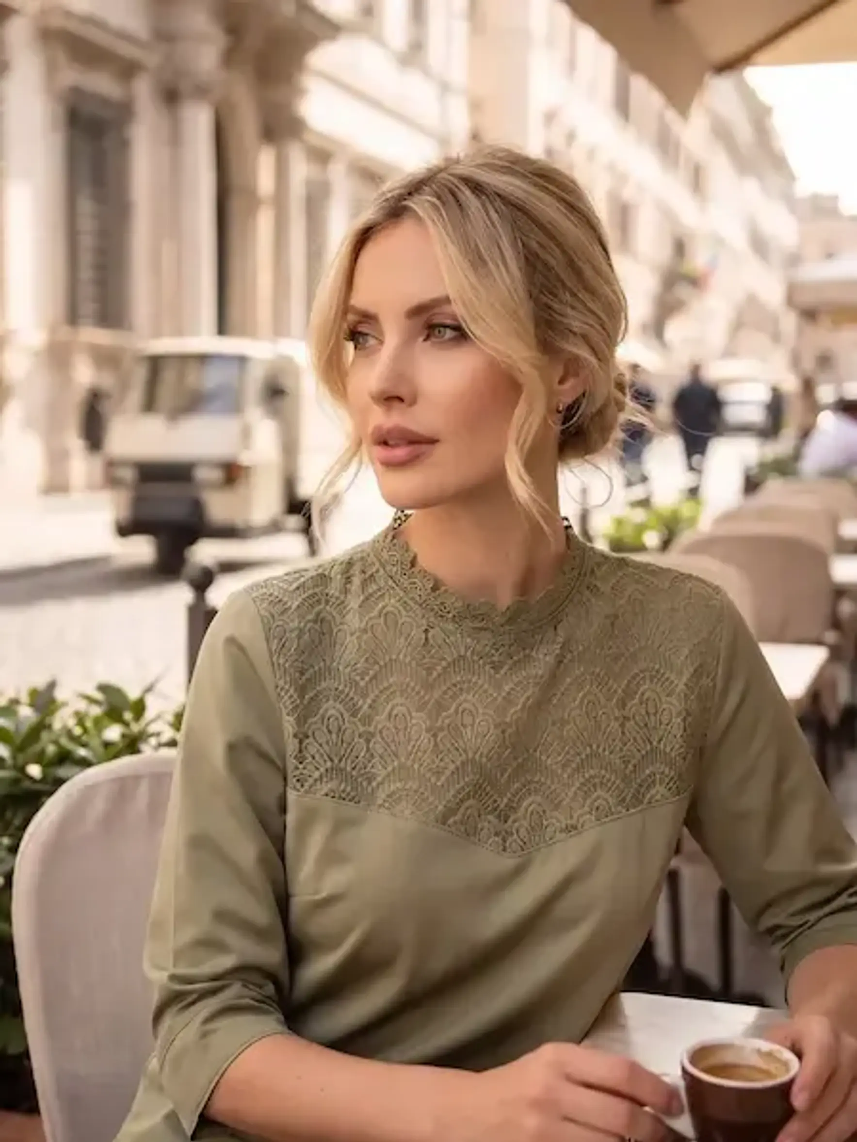 BLUSA  ROMANTICA MODA EJECUTIVA  5