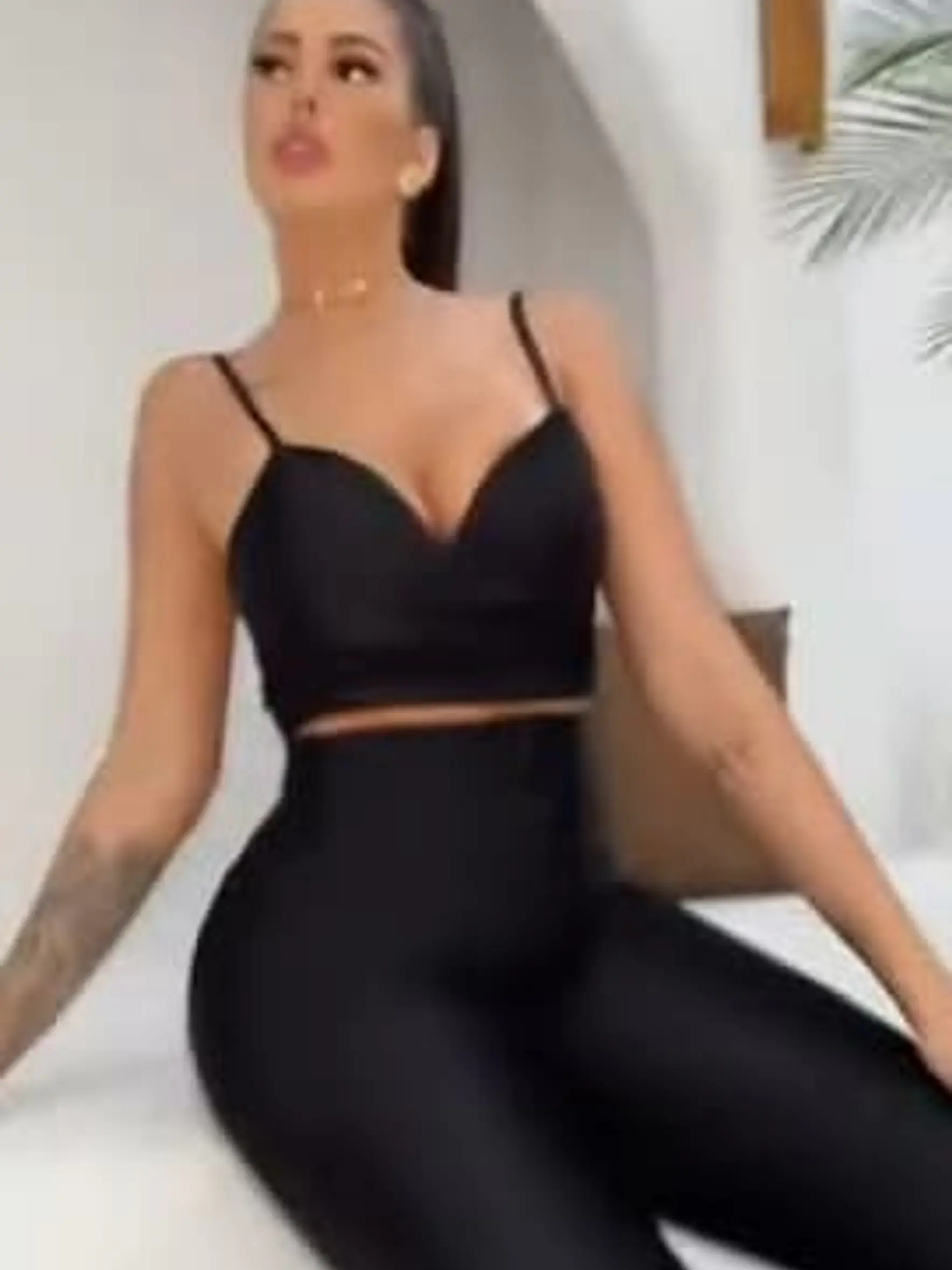 Pantalón Flare Prada Lipo Modelador con Cierre 2
