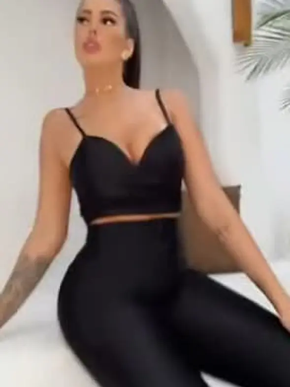 Pantalón Flare Prada Lipo Modelador con Cierre 2