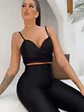 Pantalón Flare Prada Lipo Modelador con Cierre - Miniatura 2