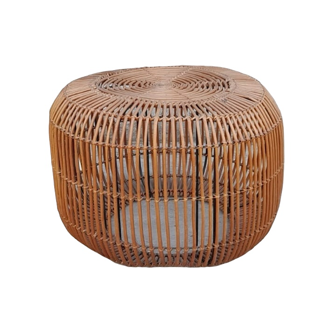 Mesa empalizada de mimbre cocido 1