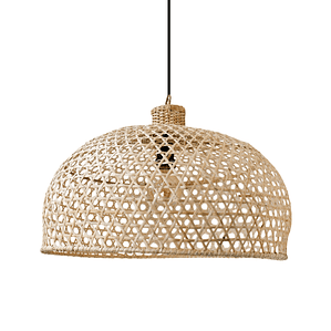 Lámpara de Mimbre Calada