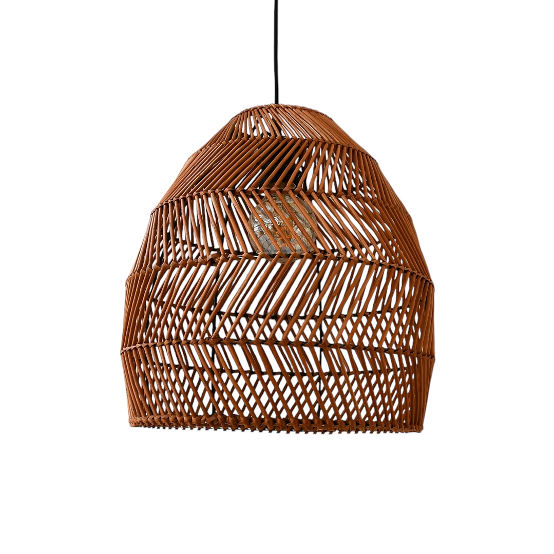 Lámpara de Mimbre Zig Zag 1