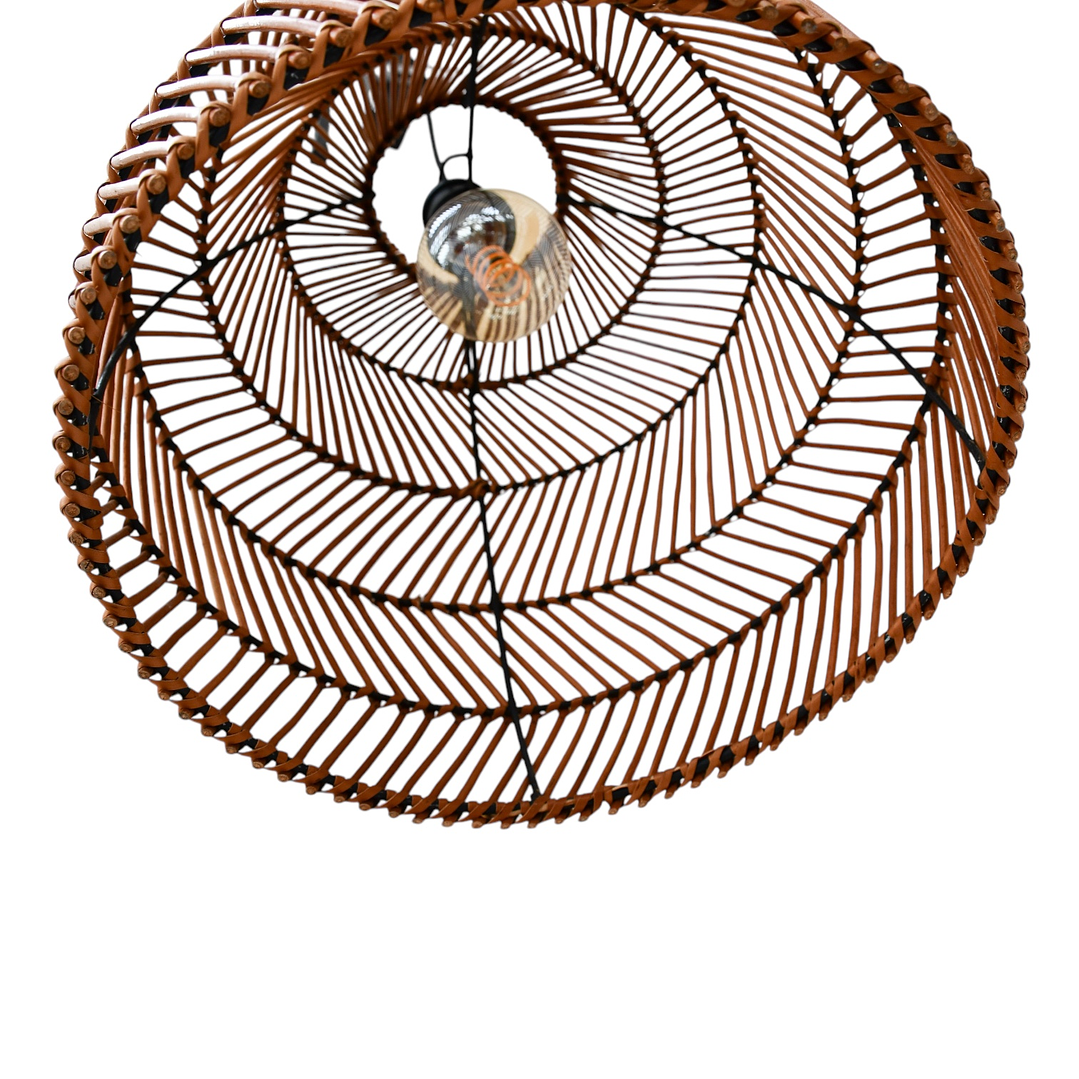 Lámpara de Mimbre Zig Zag 3