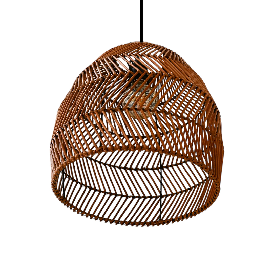 Lámpara de Mimbre Zig Zag 2