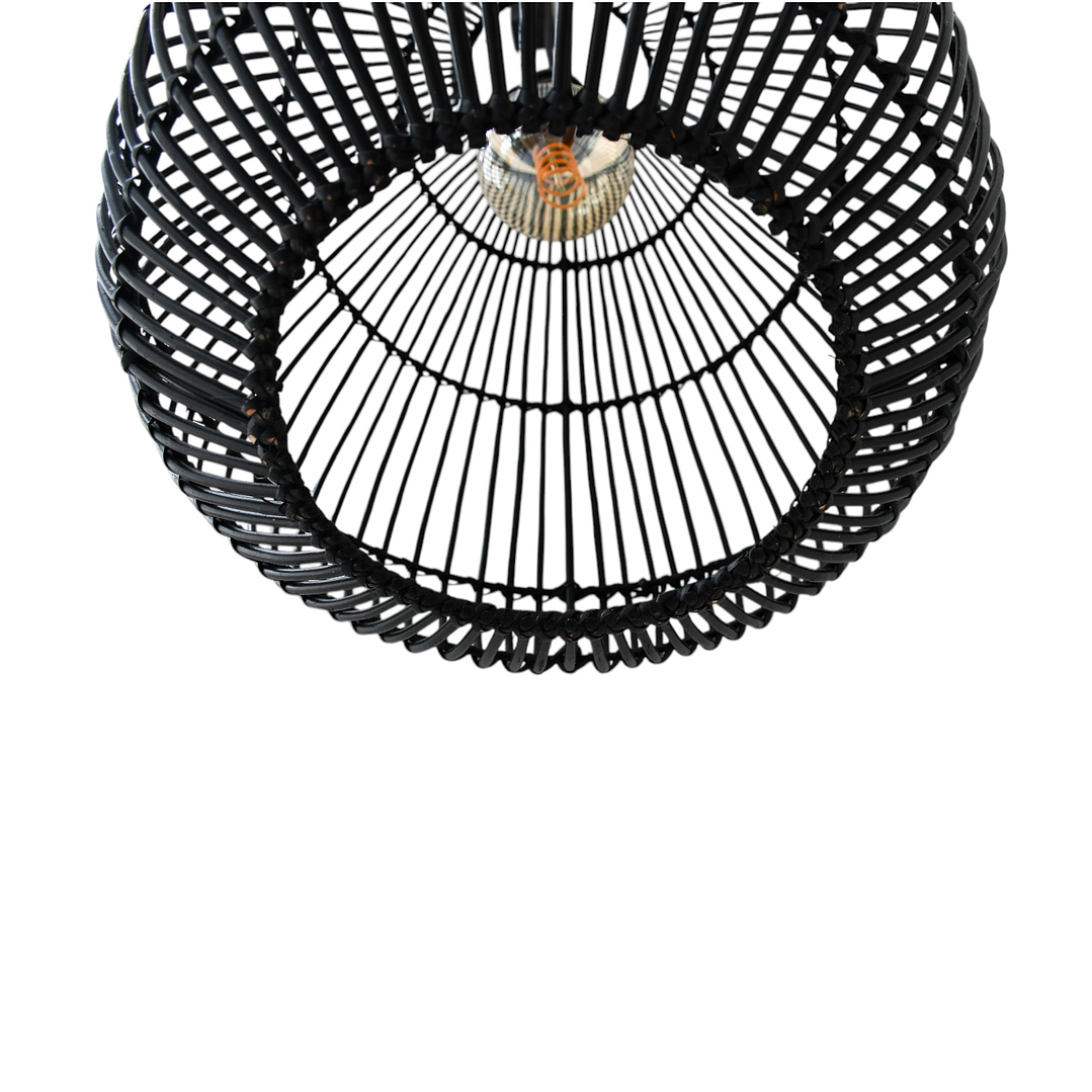 Lámpara de Mimbre Gota Empalizada 3