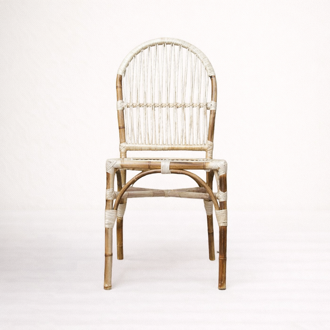 Silla de colihue y mimbre 2