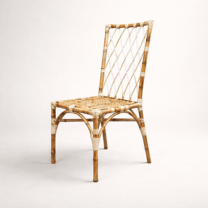 Silla de colihue y mimbre 2