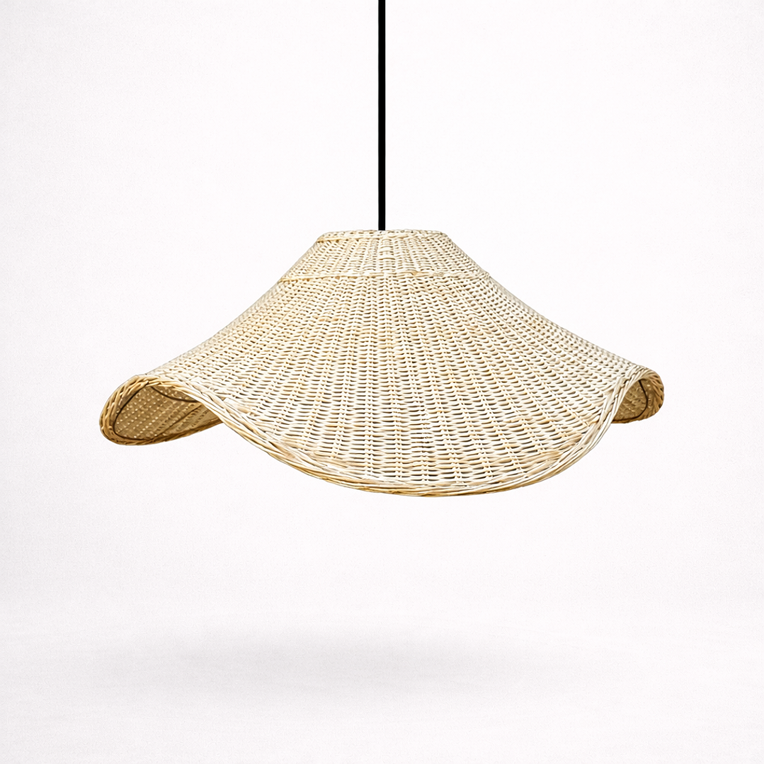 Lámpara de Mimbre Mantarraya 1