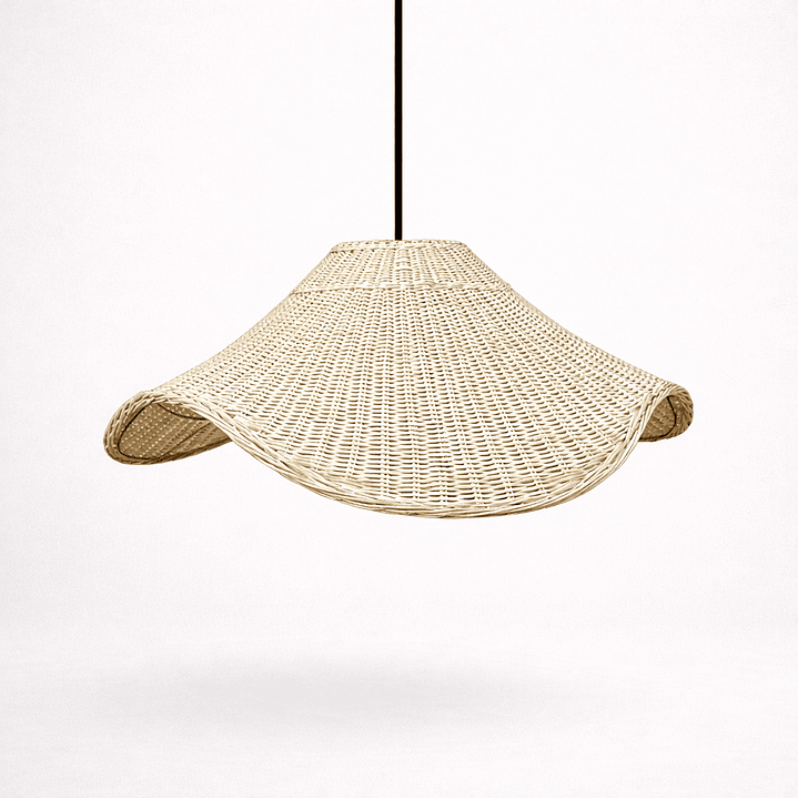 Lámpara de Mimbre Mantarraya 1