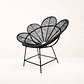 Sillón de mimbre Flor - Miniatura 3