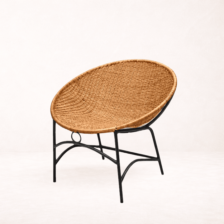 Sillón de mimbre nido 1