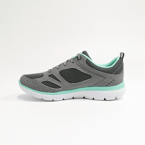 SKECHERS - ZAPATILLA MUJER SUMMITS SUITED GRAY