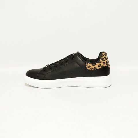 GACEL - ZAPATILLA MUJER NAPA NHO LEOPARDO