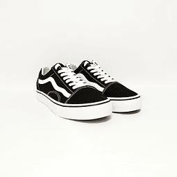 SKATERS - ZAPATILLA HOMBRE NEGRO BLANCO