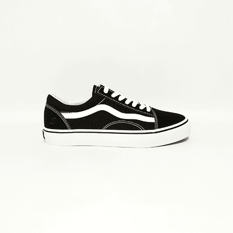 SKATERS - ZAPATILLA HOMBRE NEGRO BLANCO