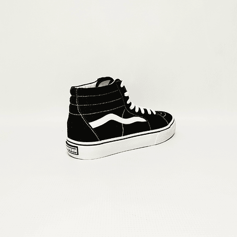 SKATERS - ZAPATILLA HOMBRE NEGRO BLANCO