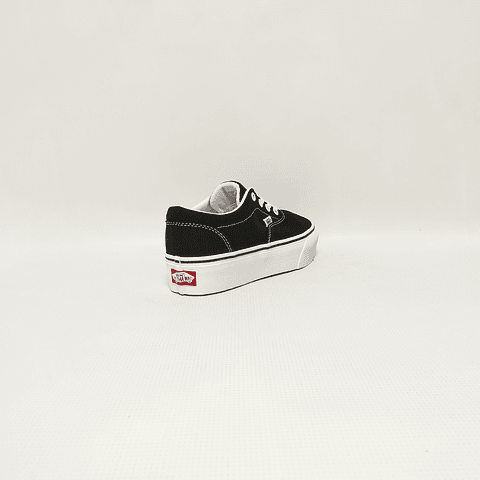 VANS - ZAPATILLA DOHENY PLATFORM CANVAS BLK/WHT