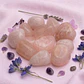 Piedra Cuarzo Rosa Rolado 100 Gramos - Miniatura 2