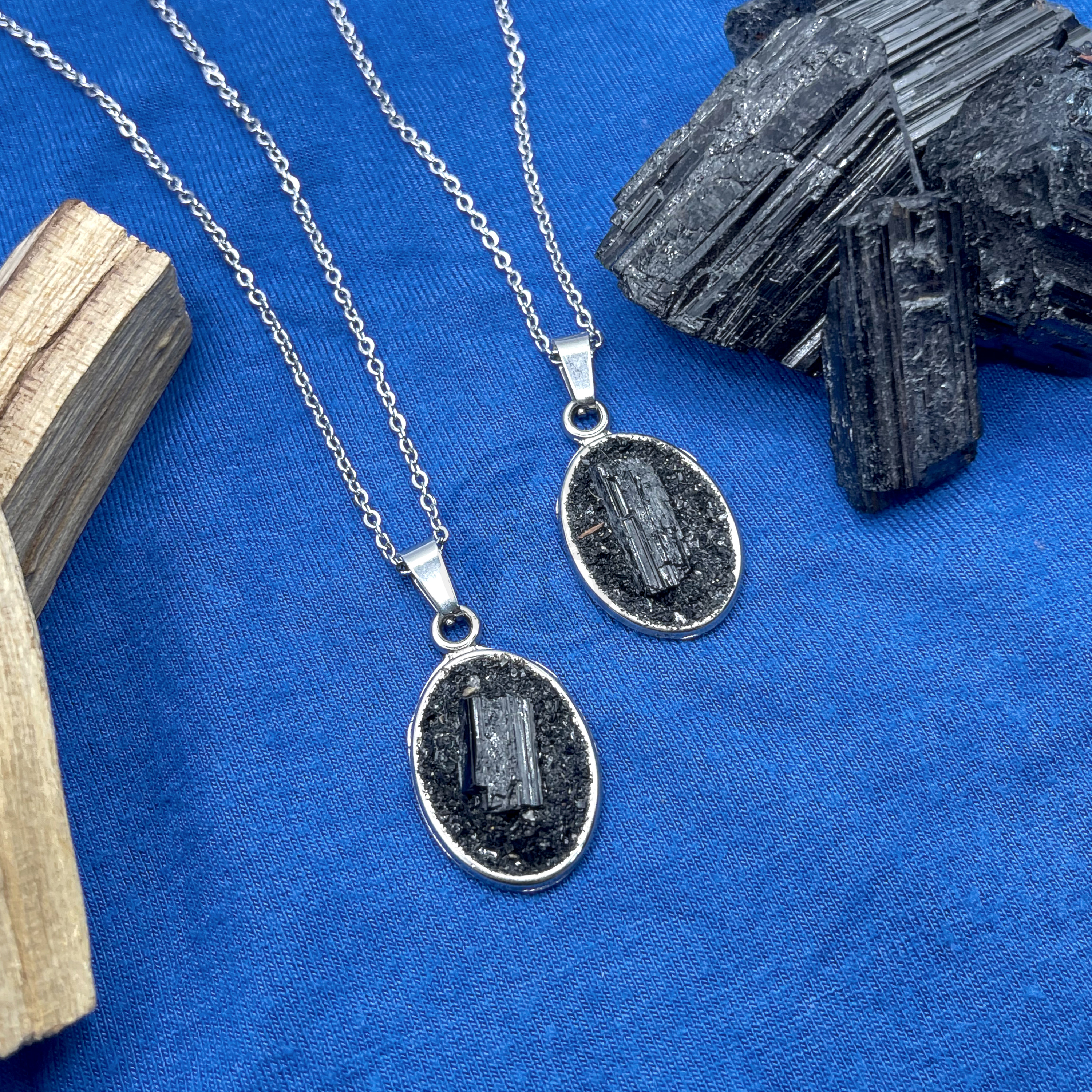 Collar De Protección Turmalina Negra 2