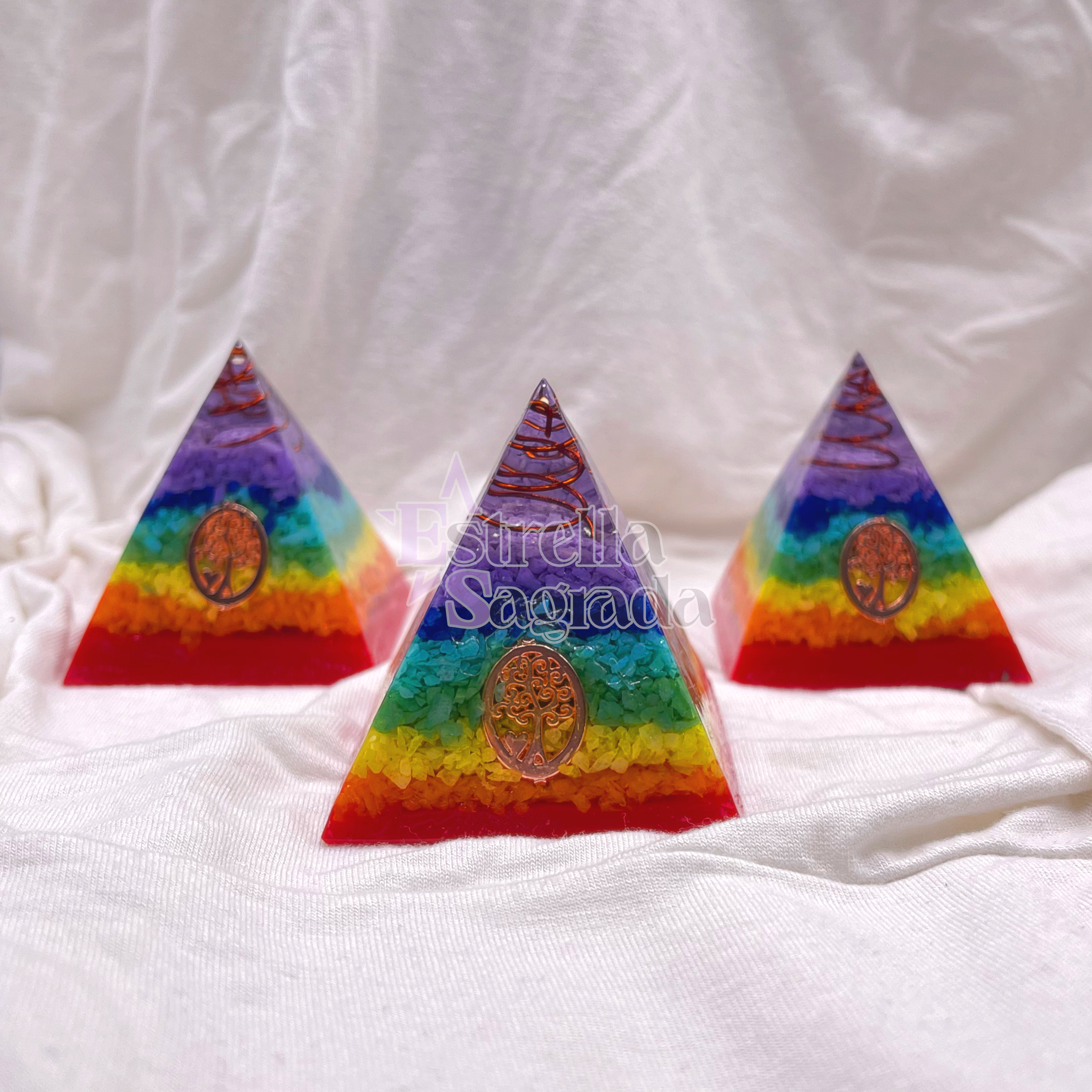 Pirámide Orgon 7 Chakras 1
