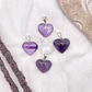 Dije Corazón Amatista Mini - Miniatura 1