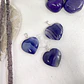 Dije Corazón Ágata Violeta - Miniatura 2