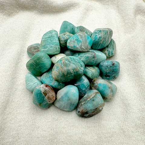 Piedra Amazonita Rolada 100 Gramos