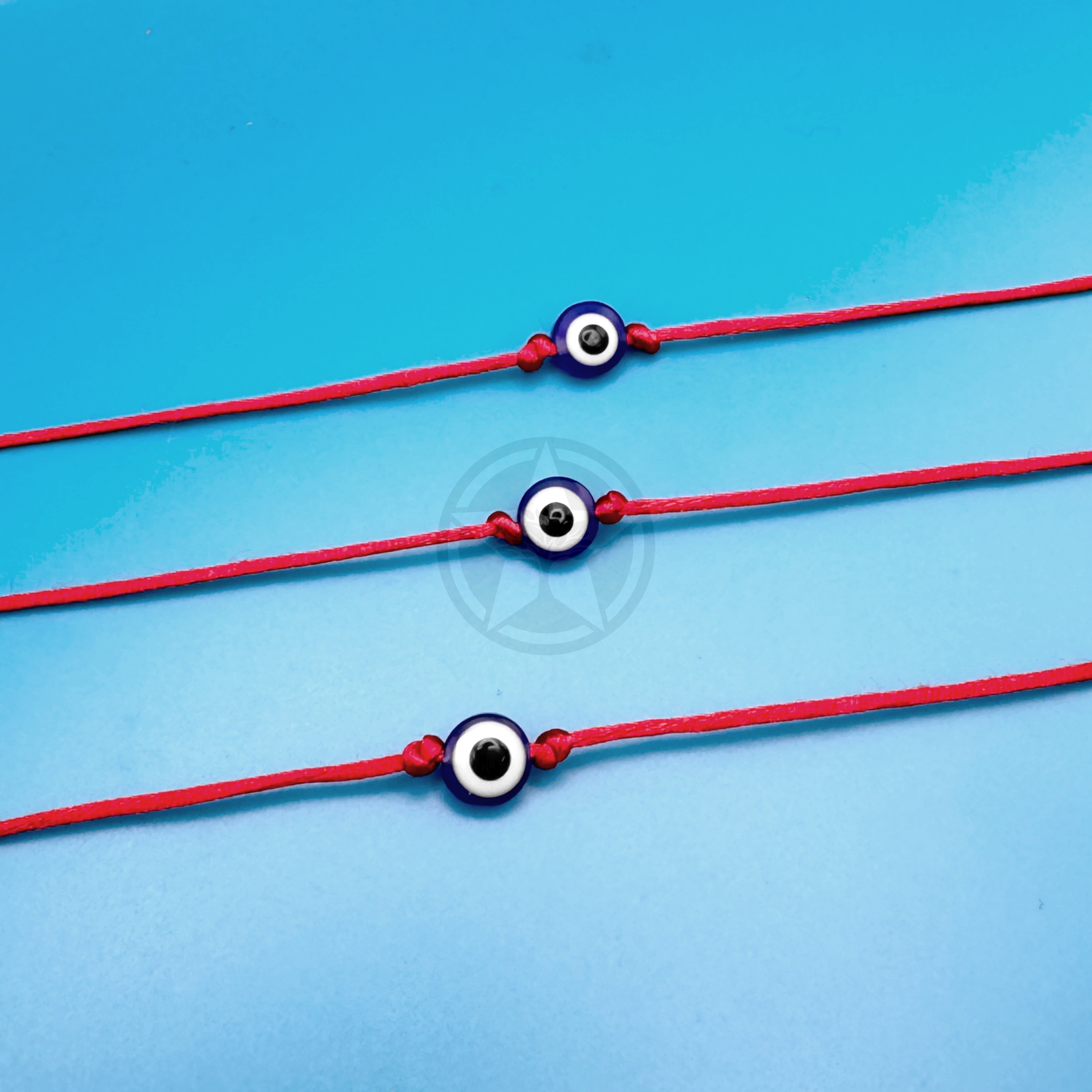 Pulsera Ojo Turco Hilo Rojo 1