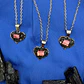 Collar Corazón De Paz Turmalina Rosa - Miniatura 2
