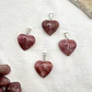 Dije Corazón Cuarzo Rojo Mini - Miniatura 1