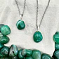 Dije Ágata Verde Rolada - Miniatura 1