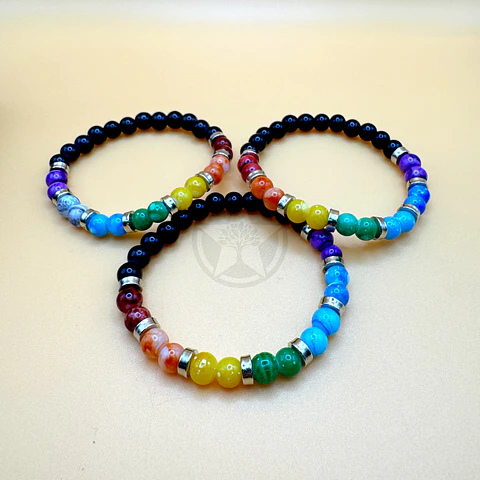 Pulsera 7 Chakras Elastizada