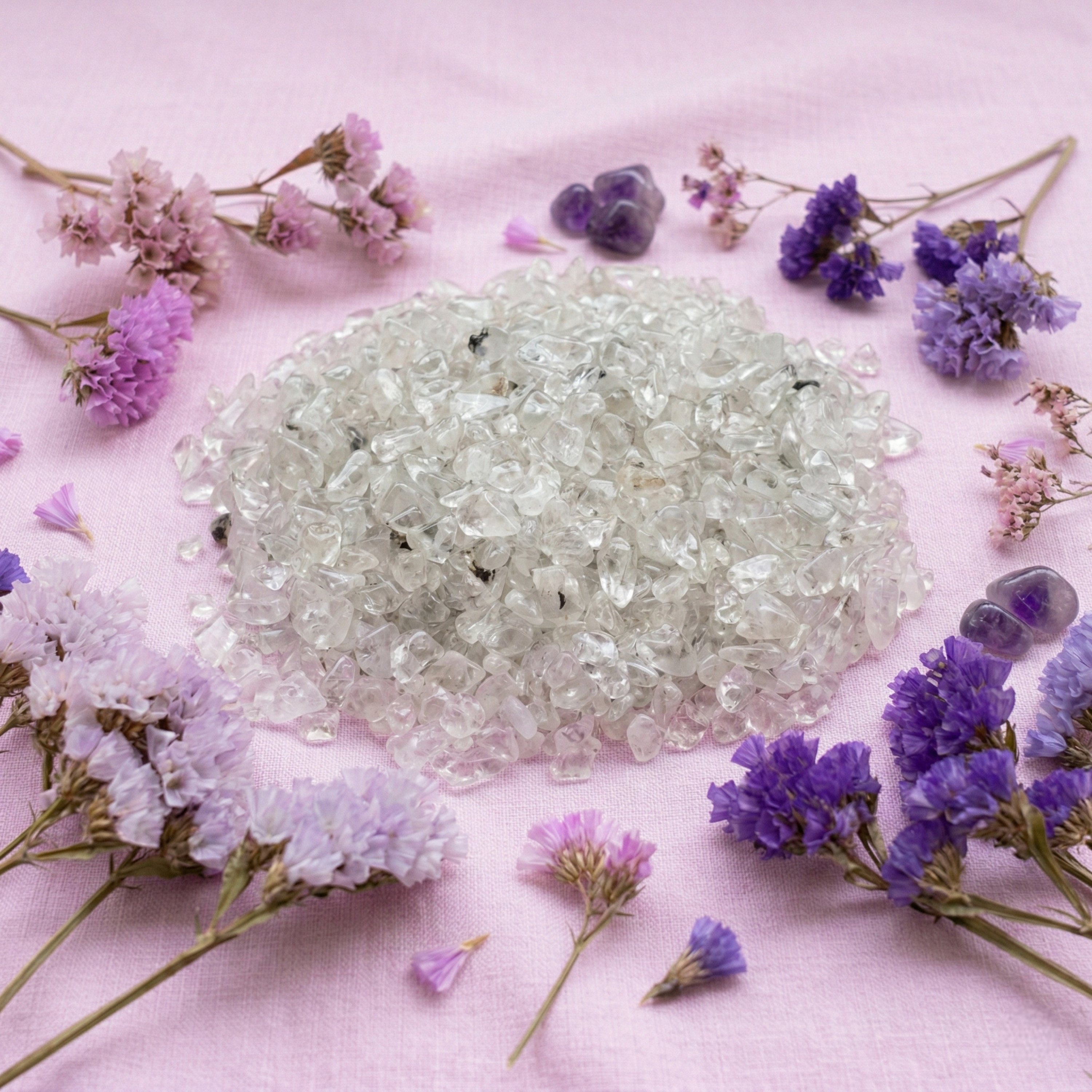 Picadillo Piedra Cuarzo Cristal 100 Gramos 2